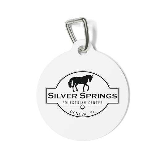 Silver Springs Classic Logo - Pet Tag