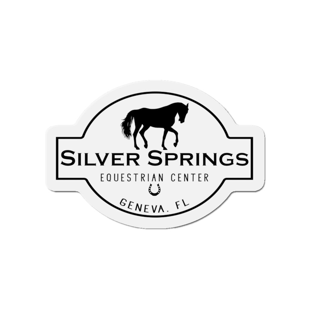 Silver Springs Classic Logo Kiss-Cut Magnets