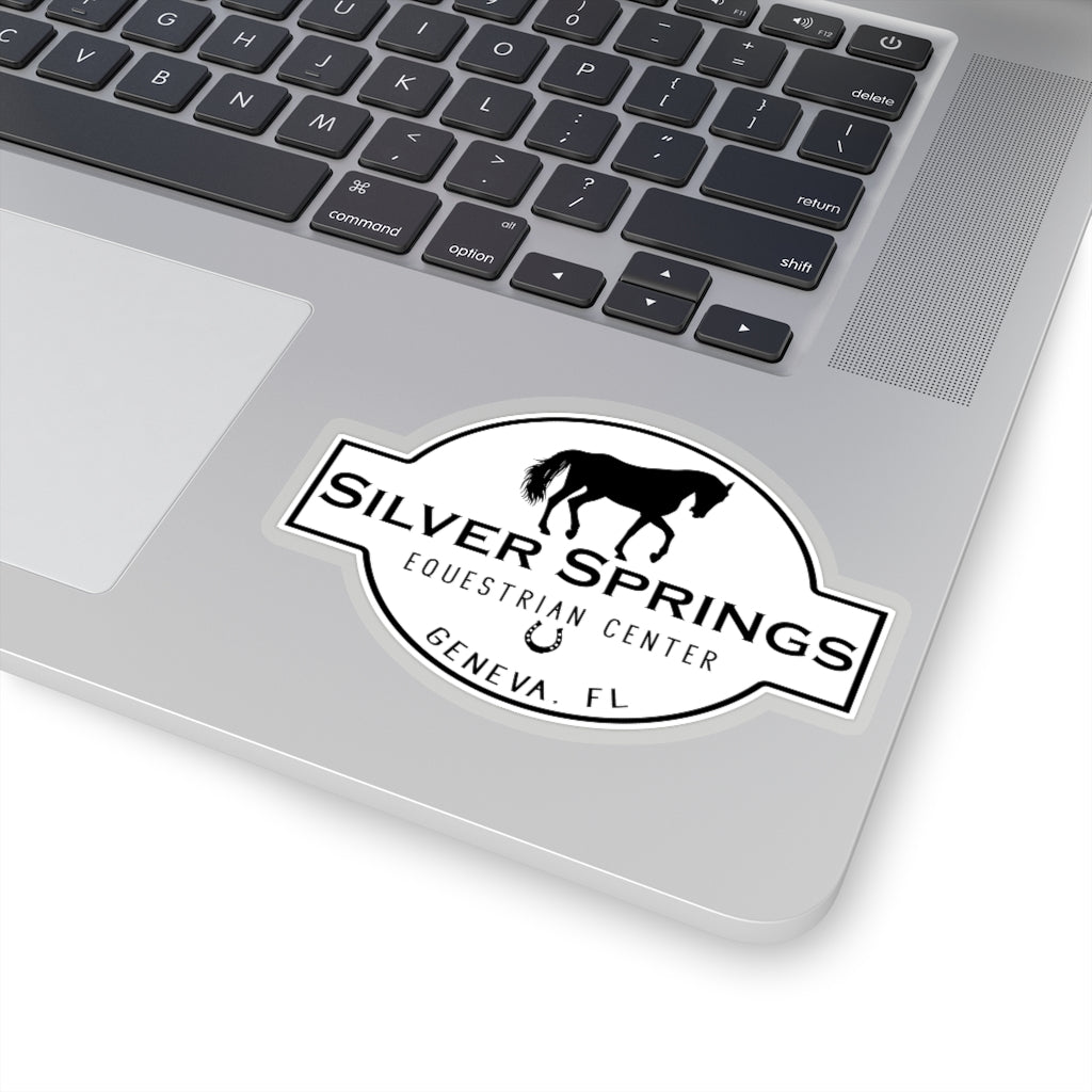 Silver Springs Classic Logo Kiss-Cut Stickers