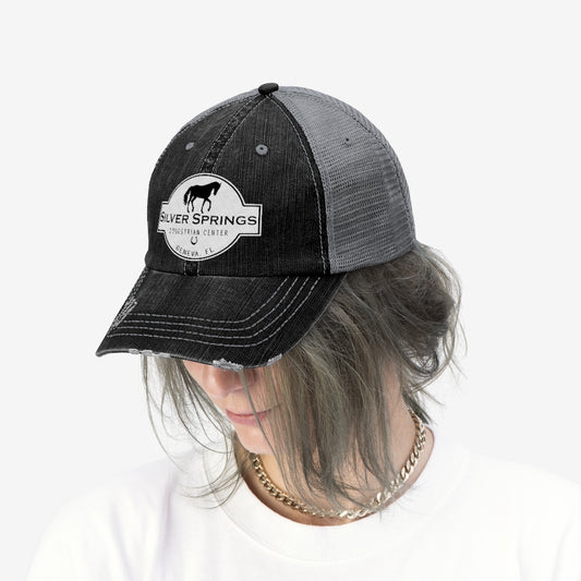 Silver Springs Classic Logo Embroidered Unisex Trucker Hat