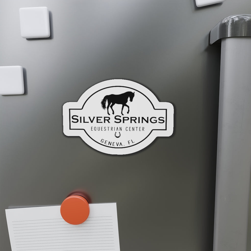 Silver Springs Classic Logo Kiss-Cut Magnets