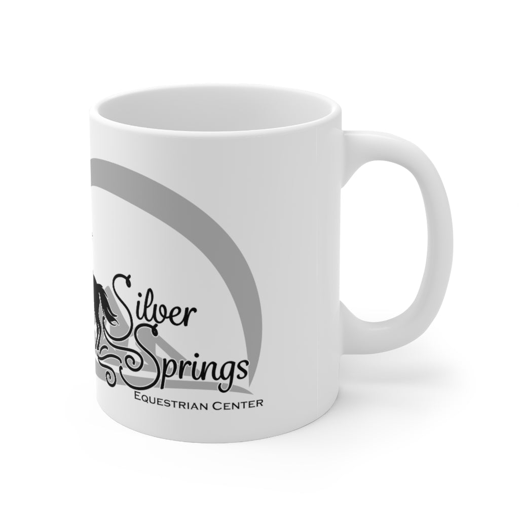 Silver Springs Script Logo Ceramic Mug 11oz