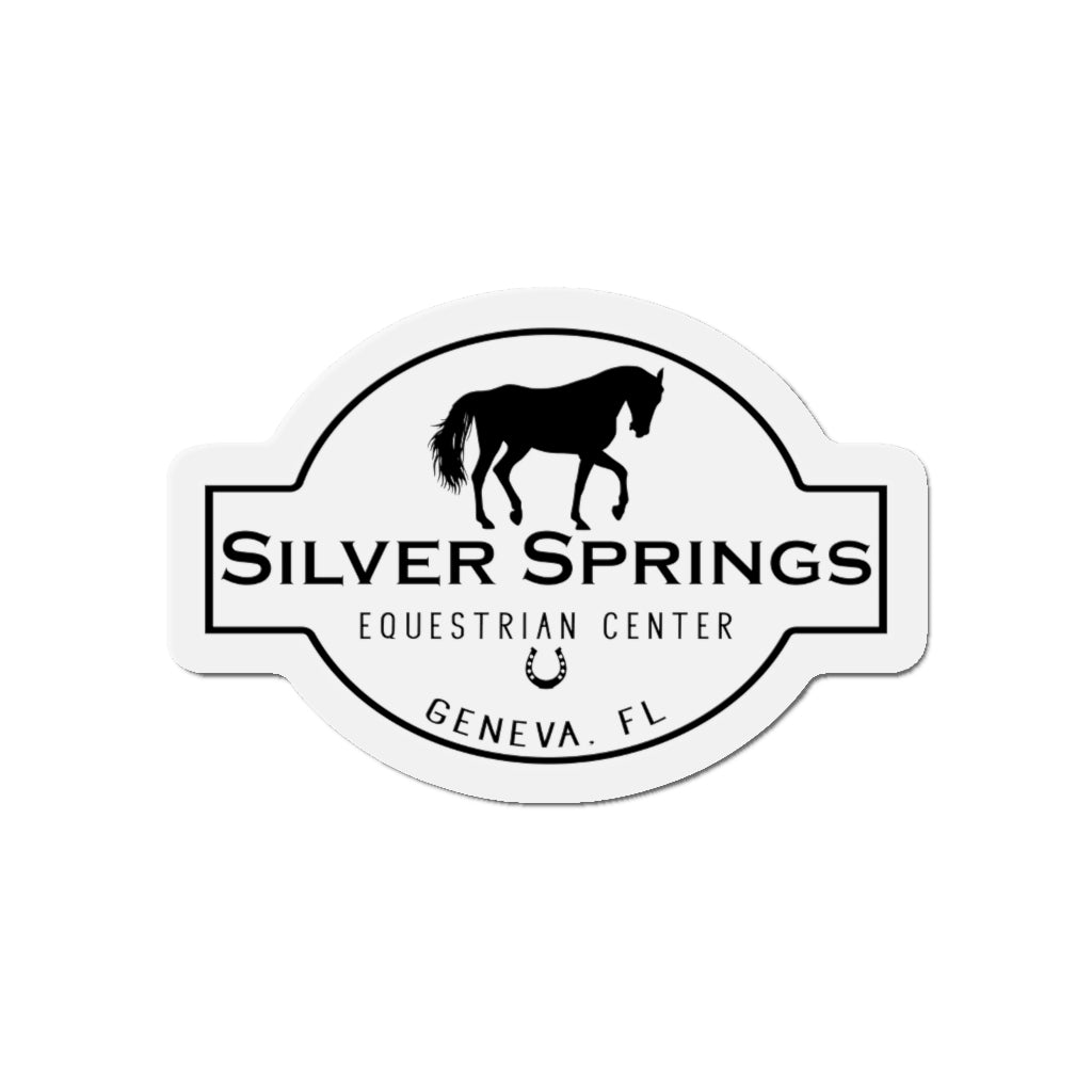 Silver Springs Classic Logo Kiss-Cut Magnets