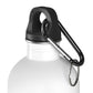 Silver Springs Script Logo Stainless Steel Water Bottle