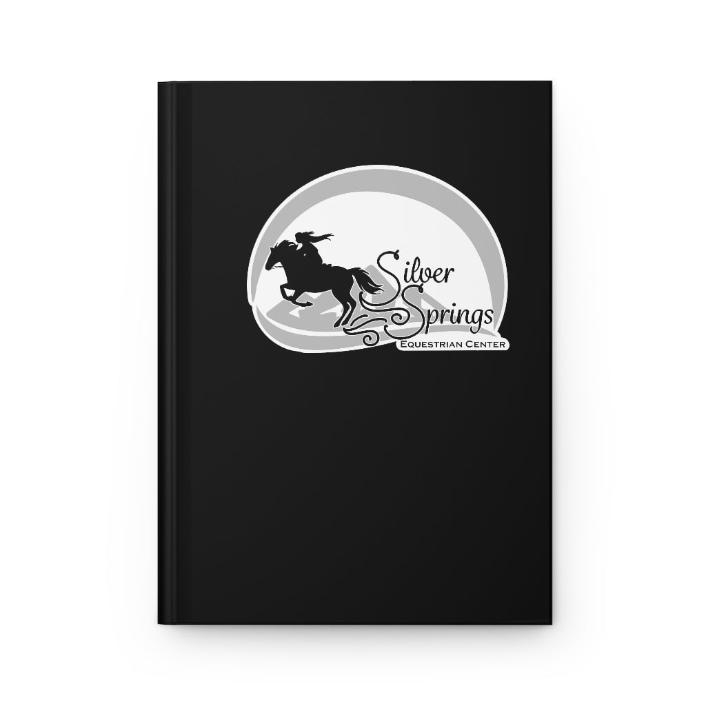 Silver Springs Script Logo Hardcover Journal Matte