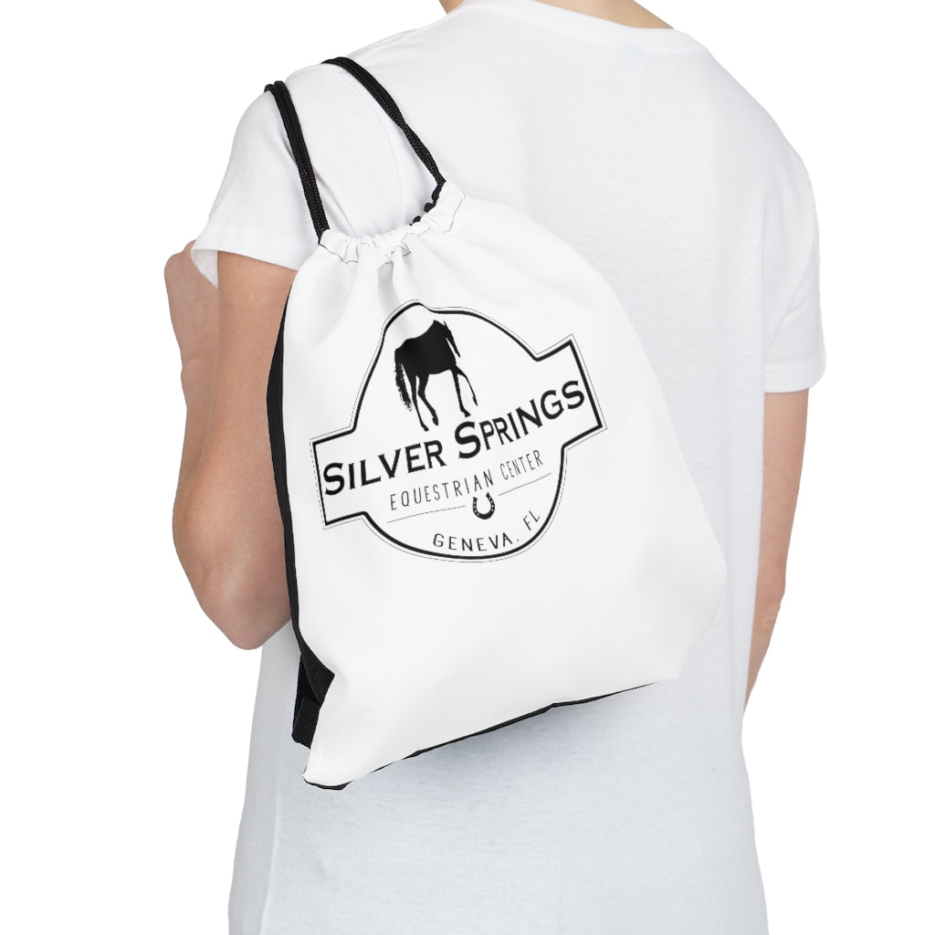 Silver Springs Classic Logo Outdoor Drawstring Bag