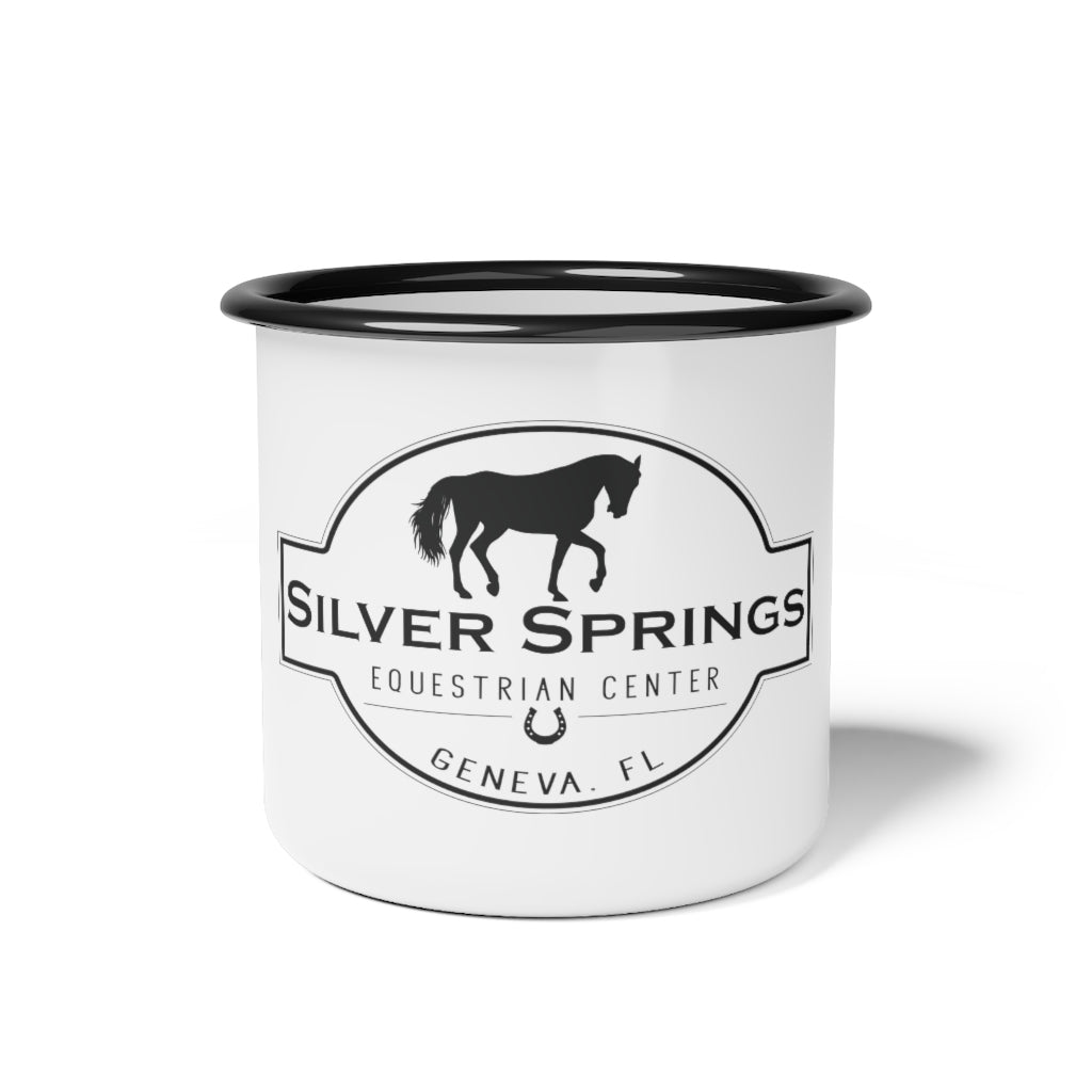 Silver Springs Classic Logo Enamel Camp Cup